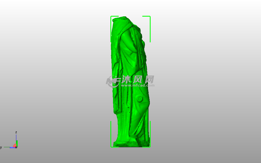  无头断臂哲学家侧视图