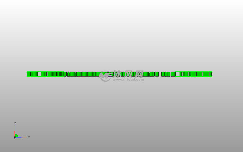 小雪人书签主视图