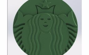 星巴克LOGO效果图