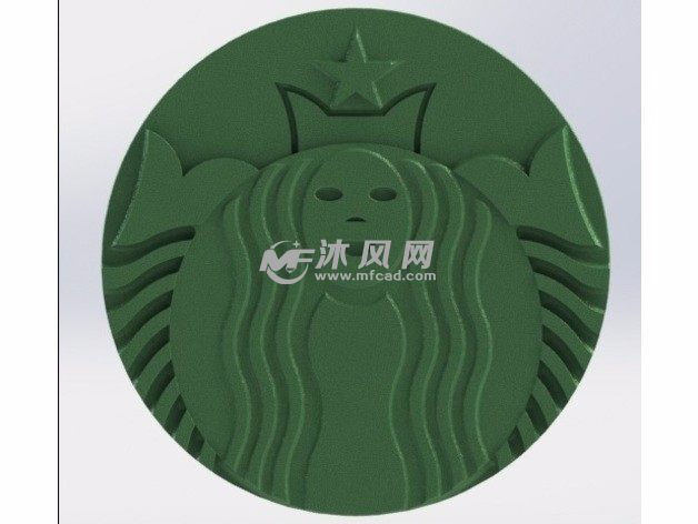 星巴克LOGO效果图