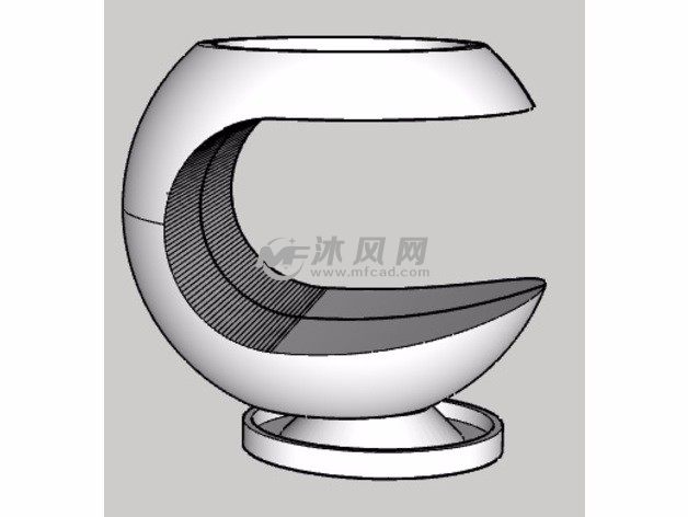 悬空植物花盆设计图