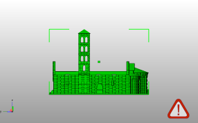 伊格莱西娅斯塔玛利亚建筑侧视图