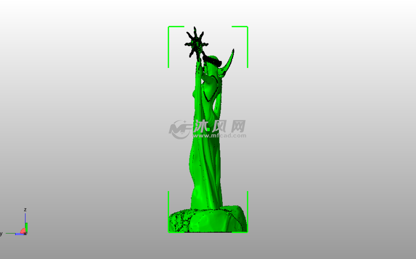 阿祖拉神社人物模型侧视图