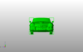 奔驰300SL主视图