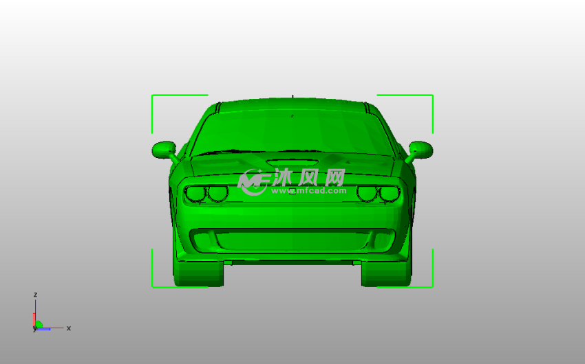 道奇挑战者主视图