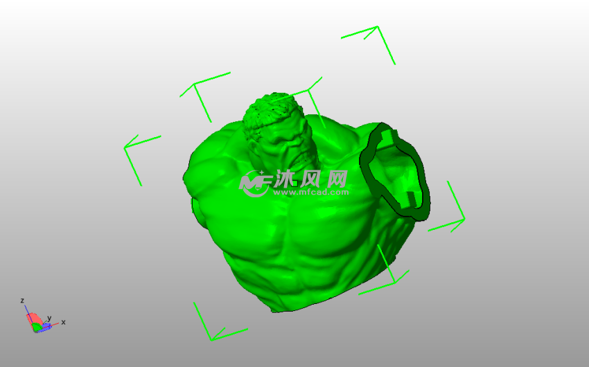 复仇者模型身体