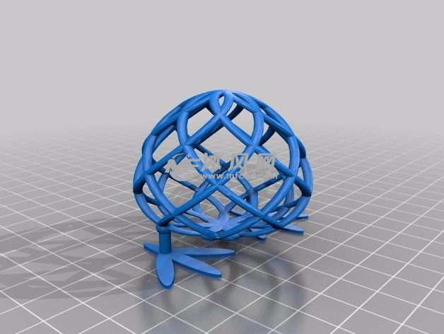 镂空小蛋模型模型图