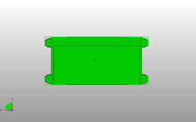 名片夹底俯视图
