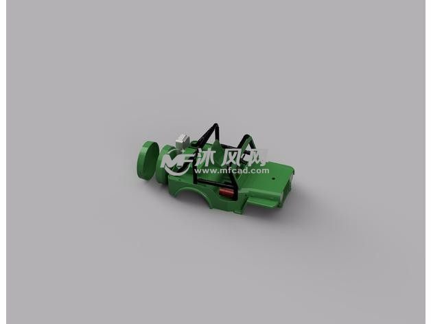  威力小子小车侧视图