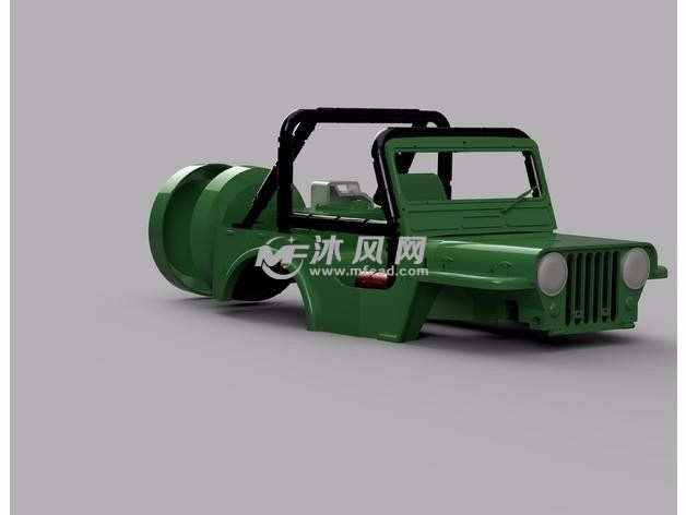  威力小子小车斜视图