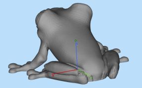 3D打印青蛙模型