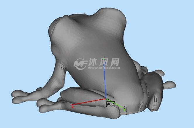 3D打印青蛙模型