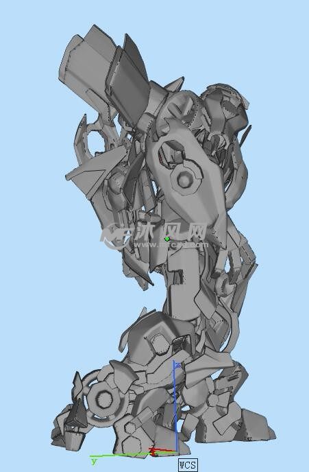 变形金刚三维设计