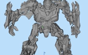 大黄蜂三维模型