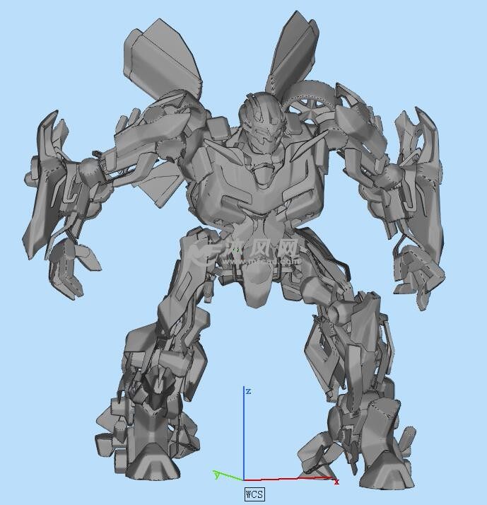 大黄蜂三维模型