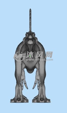 原始生物三维模型