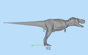 霸王龙三维模型
