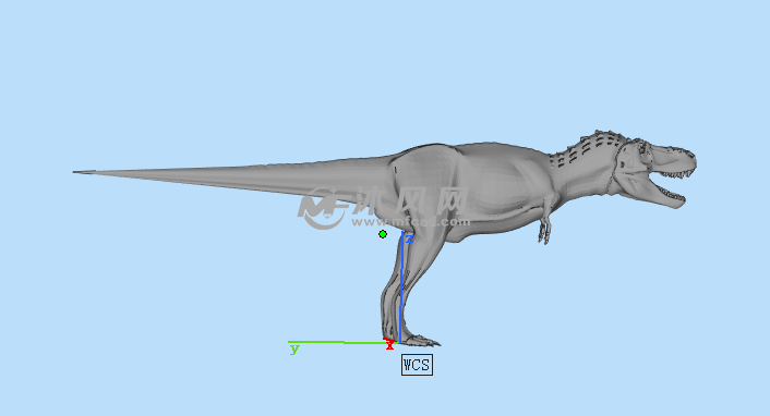 霸王龙三维模型
