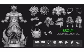 龙珠Broly组件图