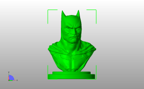 布鲁斯韦恩半身像主视图