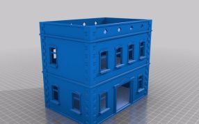 行尸走肉别墅斜视图