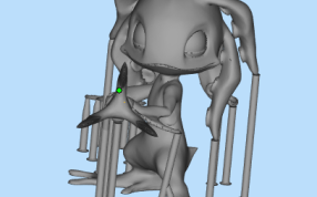 潮汐海灵三维模型