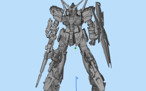 独角兽高达模型