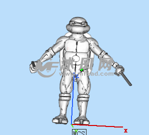忍者神龟三维模型
