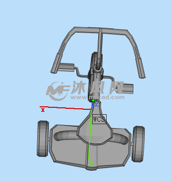 儿童三轮车模型