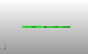 小狐狸书签侧视图