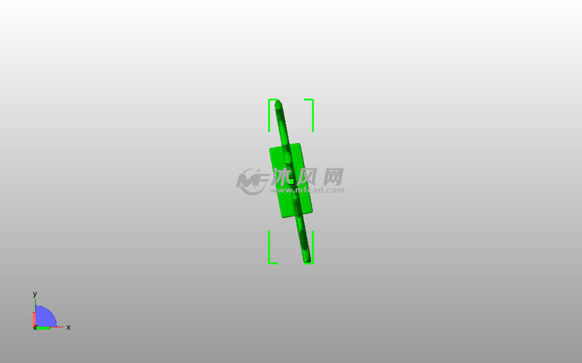 装饰叶子俯视图