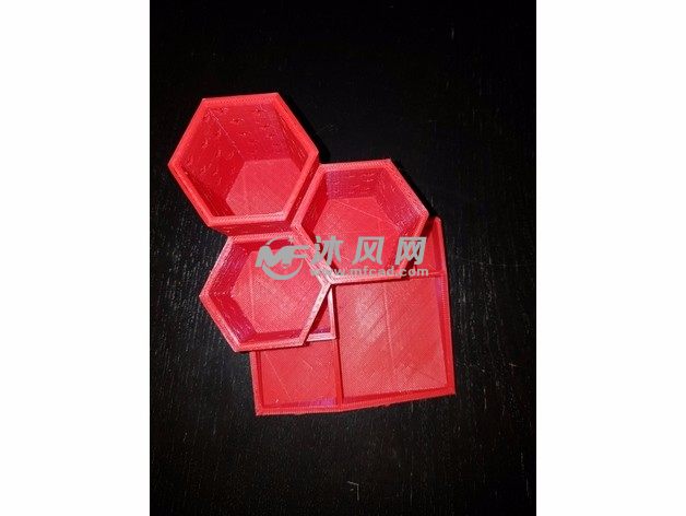  桌面笔筒打印图