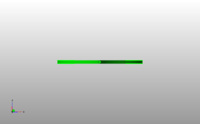 心脏形吊坠主视图