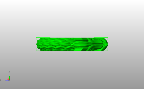 盘龙手镯侧视图