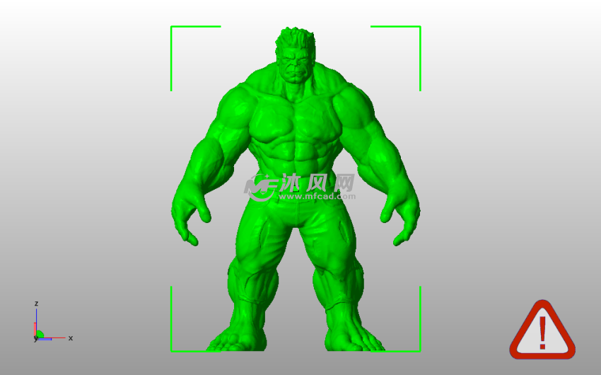 绿巨人浩克主视图