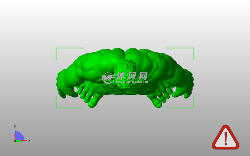 绿巨人浩克俯视图