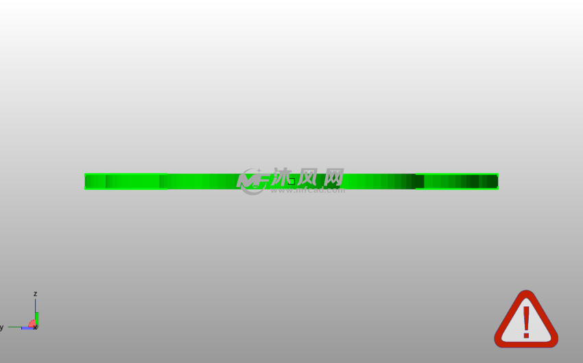  红双喜窗花侧视图