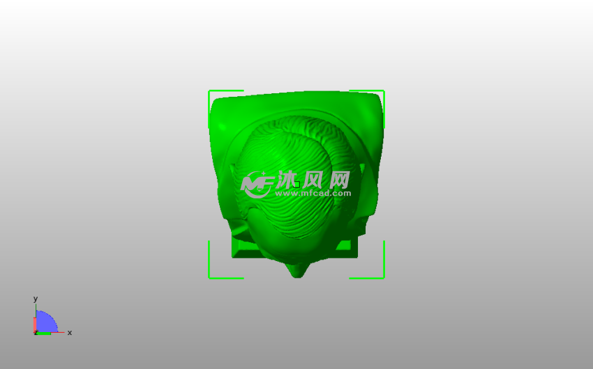  普京大帝雕像俯视图