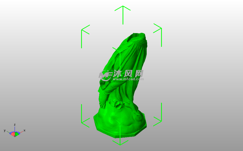 挥着翅膀的女孩下半身斜视图