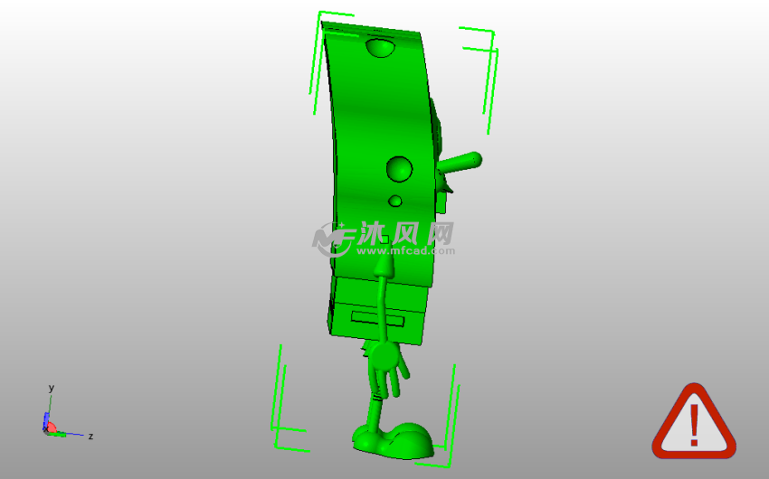 海绵宝宝侧视图