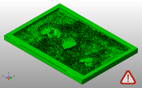 蒙娜丽莎浮雕斜视图