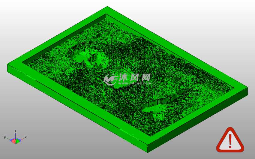 蒙娜丽莎浮雕斜视图