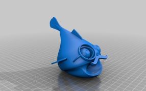 戴眼镜有胡须小鱼