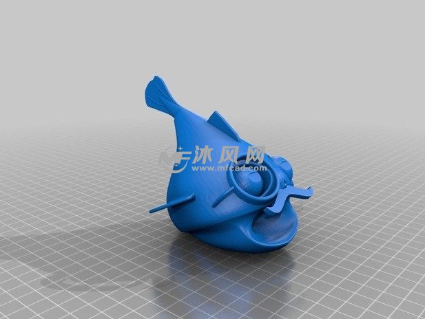 戴眼镜有胡须小鱼