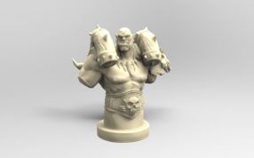 光固化打印实体正面