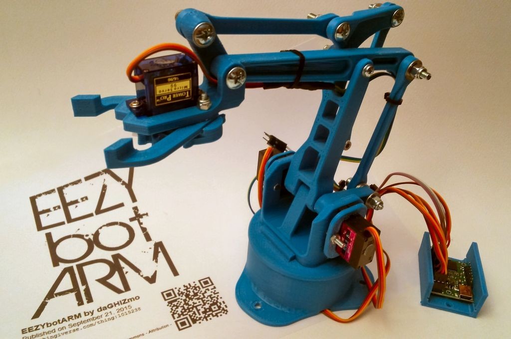 3DPrinted机器人手臂