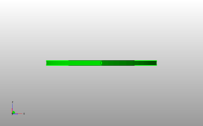 心花吊坠模型主视图