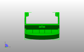 诺基亚1020手机支架俯视图