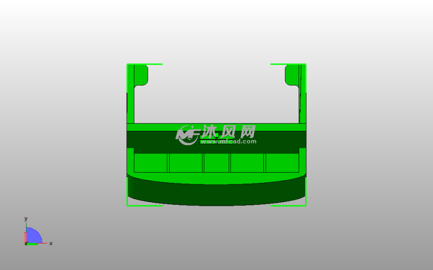 诺基亚1020手机支架俯视图