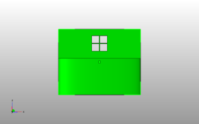 诺基亚1020手机支架主视图